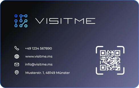 VisitMe Business Card Back